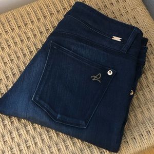 DL1961 Angel Mid-rise Boot Cut/Skinny Ankle Jean